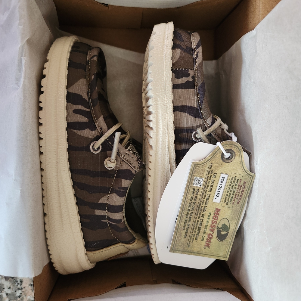 Hey Dude Kids Camouflage Sneakers
